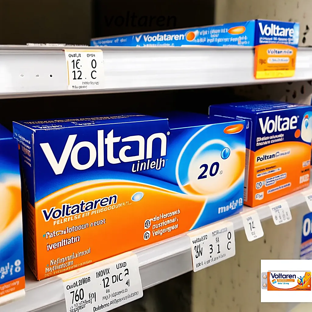 Voltaren en vente libre